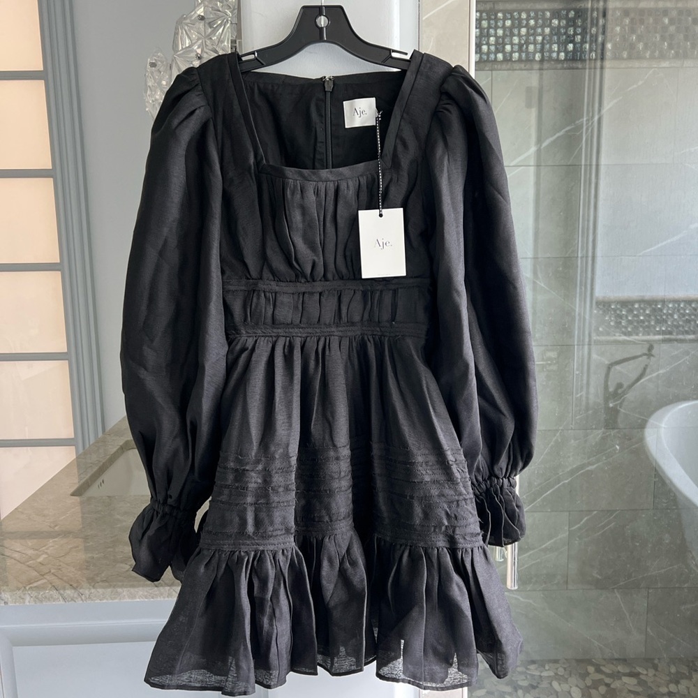 Aje Impression Dress Black - Picture 4 of 13